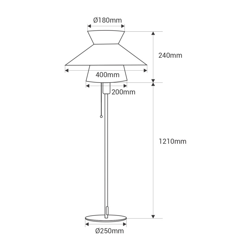 Vasa Floor Lamp – Modern Scandinavian Design - Image 3