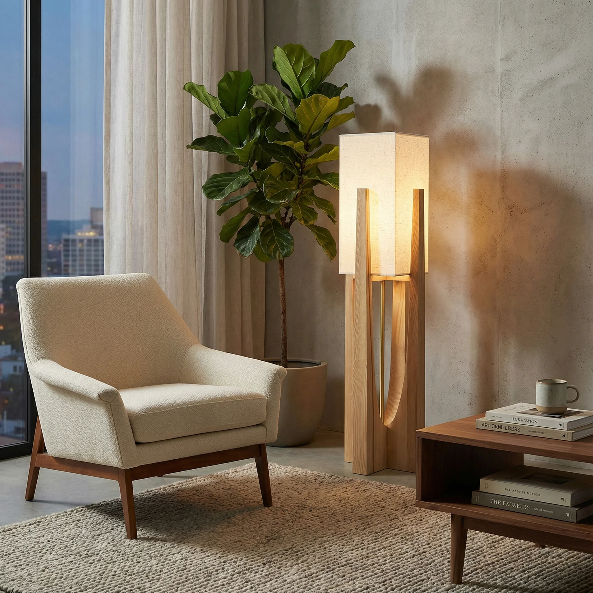 Ribe Floor Lamp – Scandinavian Minimalist Design - Image 2