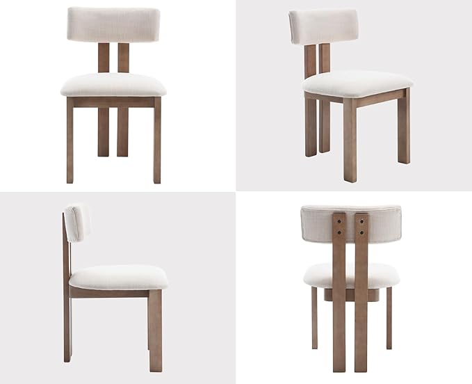 Umeå – Scandinavian Dining Chair in Solid Wood -2 Pack - Image 2