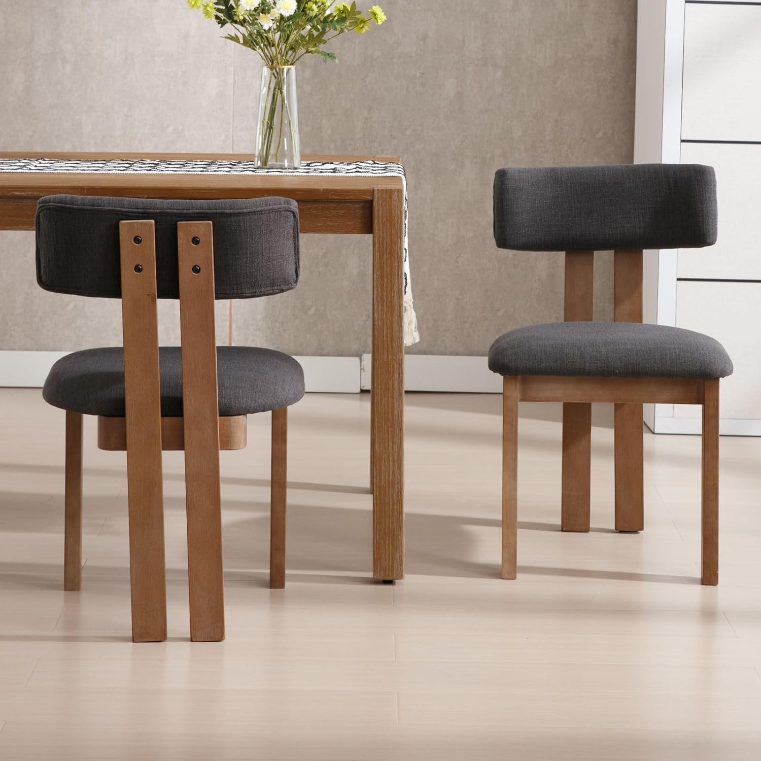 Umeå – Scandinavian Dining Chair in Solid Wood -2 Pack - Image 3