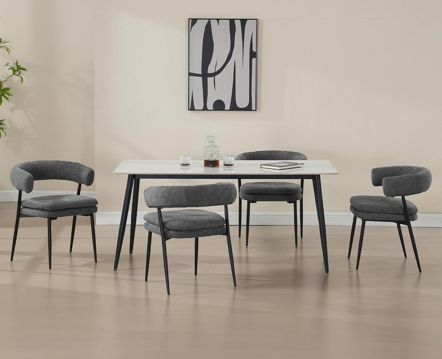 Djursholm Grey Dining Chair – 2 Pack - Image 2