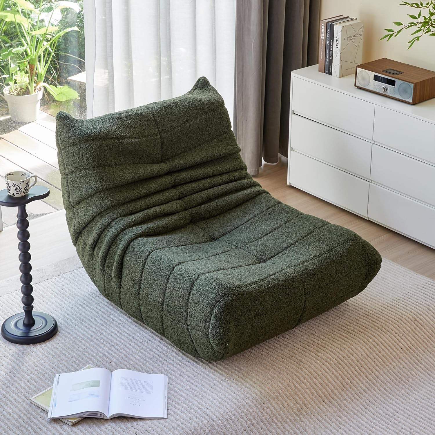 Stavanger – Green Bouclé - Image 2