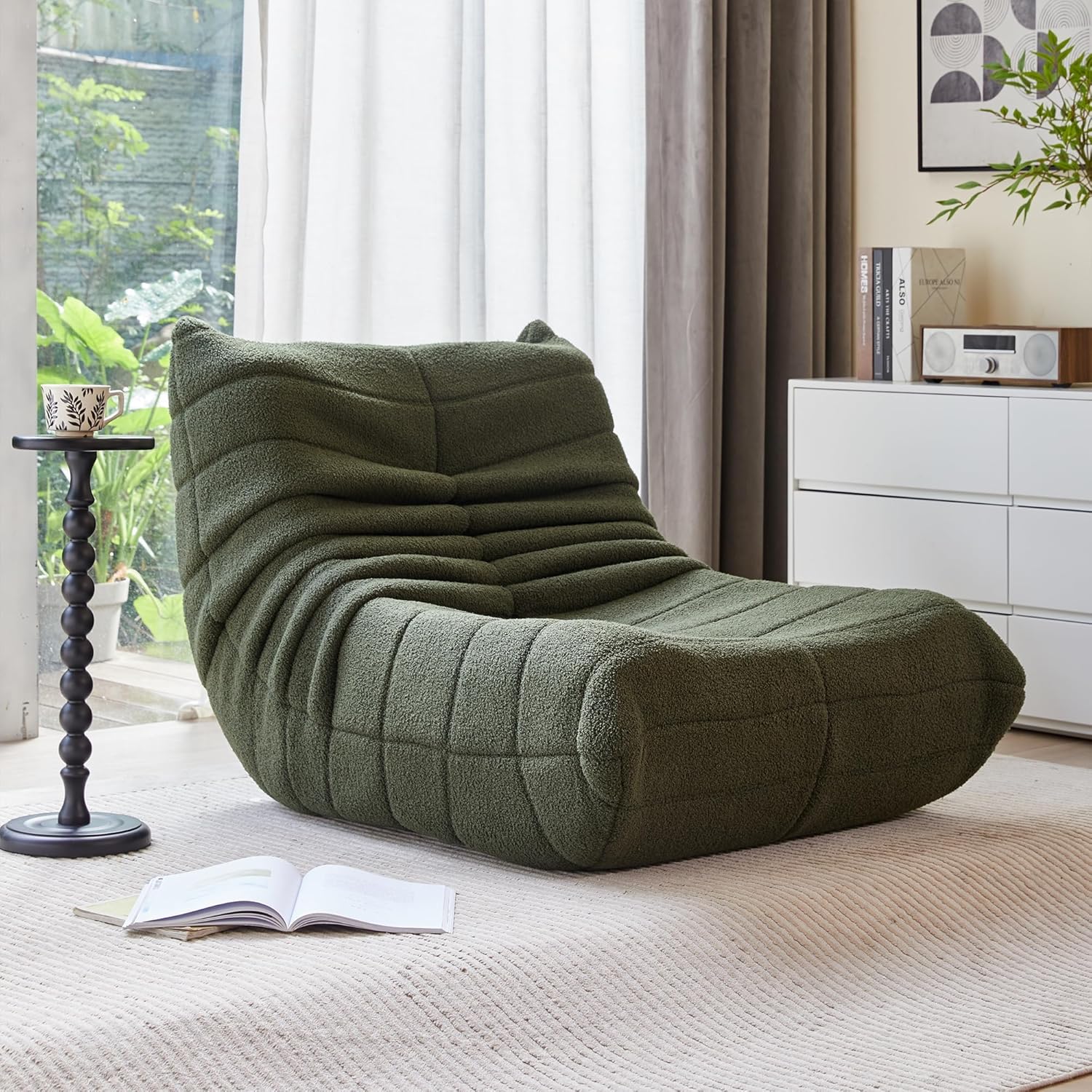 Stavanger – Green Bouclé - Image 3