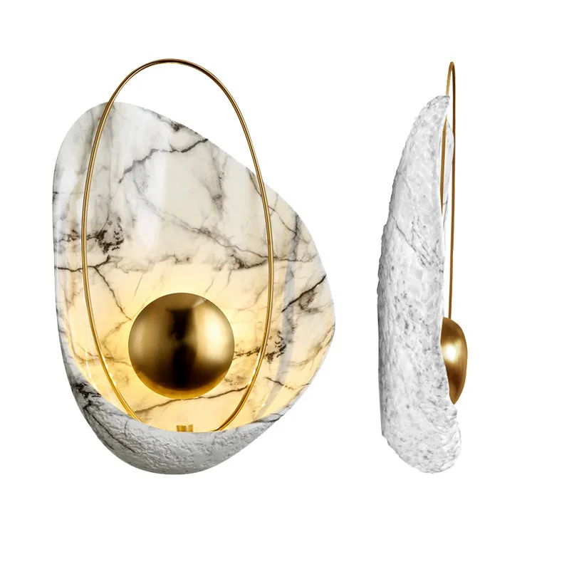 Røros – Nordic Inspired Pearl Wall Lamp - Image 3