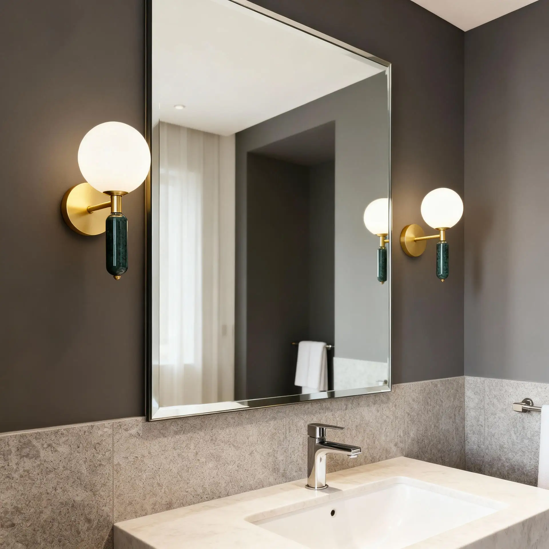 Haugesund – Marble Bedside Wall Lamp - Image 4