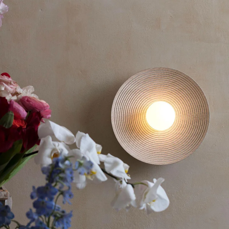 ODDA – Nordic Inspired Wall Lamp in Chestnut - Image 4