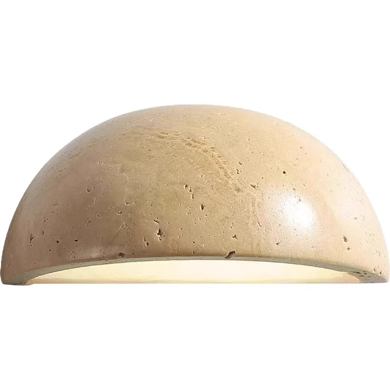 Kjerstad – Travertine Half-Moon Wall Lamp - Image 6
