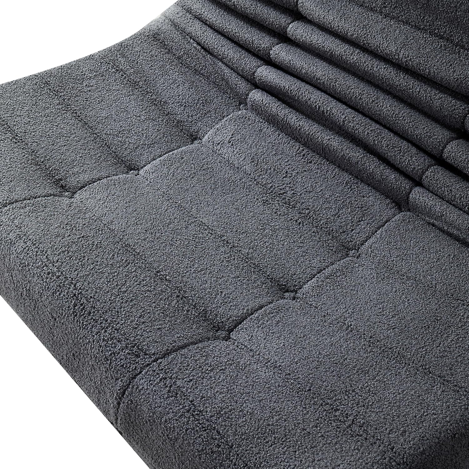 Stavanger 2-Seater Sofa – Grey Bouclé, Scandinavian Comfort - Image 5